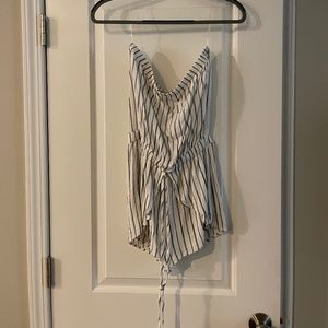 Lottie Moss Strapless Romper